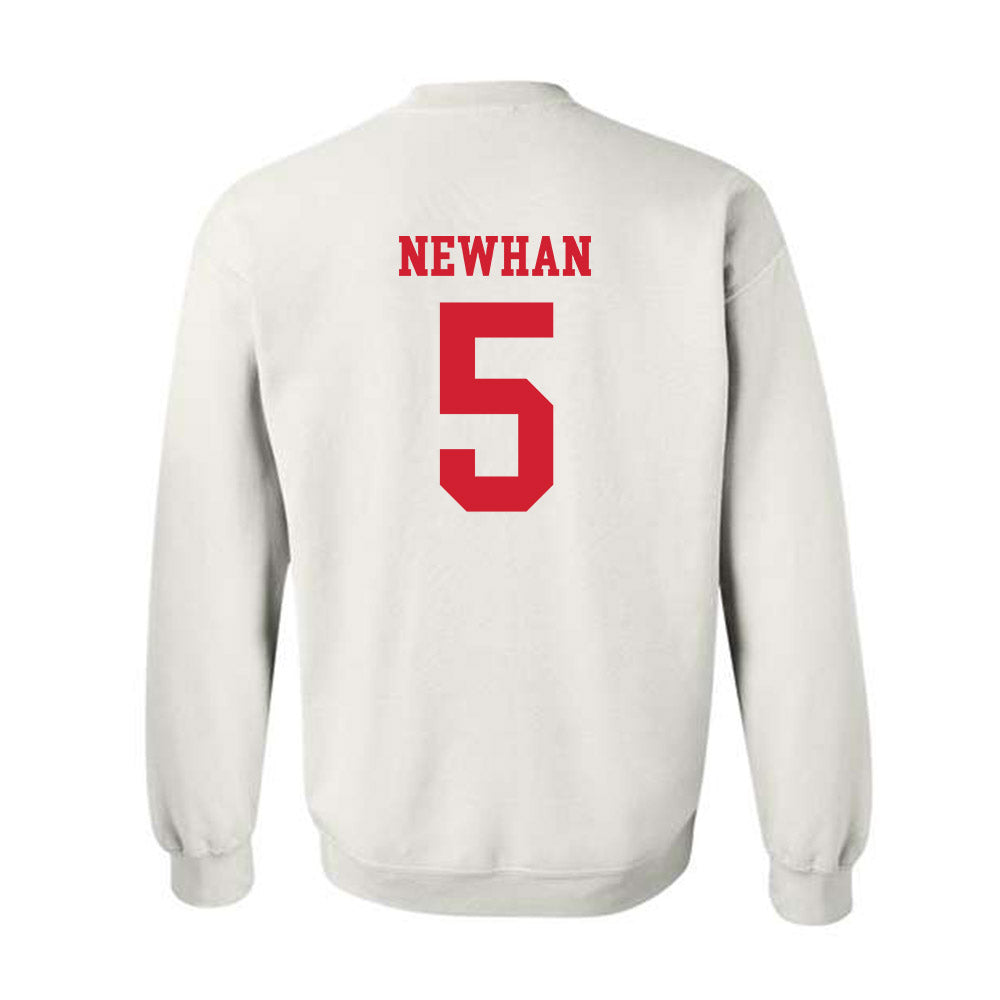 Nebraska - NCAA Baseball : Nico Newhan - Sports Shersey Crewneck Sweatshirt-1