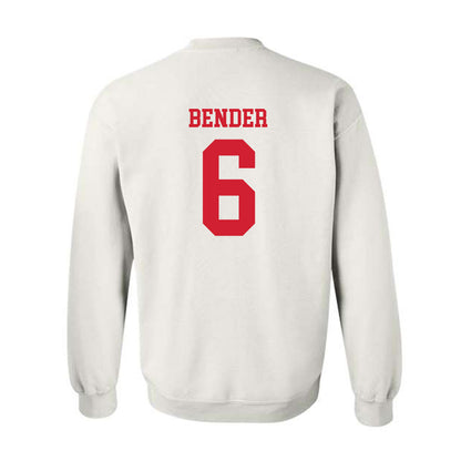 Nebraska - NCAA Baseball : Pryce Bender - Sports Shersey Crewneck Sweatshirt-1
