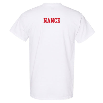 Nebraska - NCAA Baseball : Ashton Nance - Sports Shersey T-Shirt-1