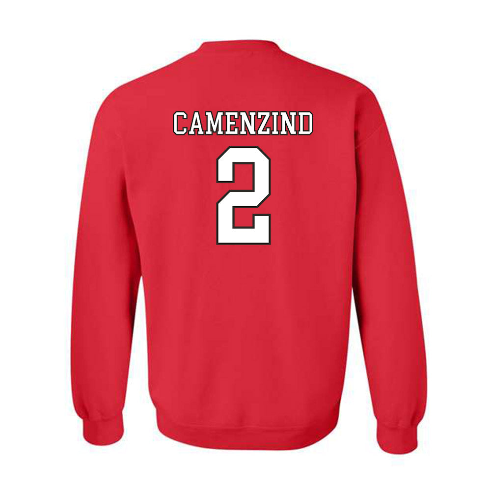 Nebraska - NCAA Softball : Lauren Camenzind - Sports Shersey Crewneck Sweatshirt-1