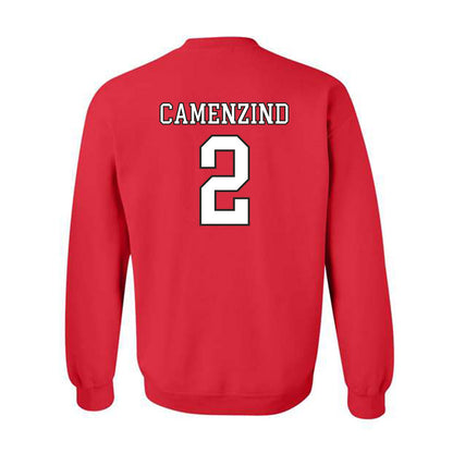 Nebraska - NCAA Softball : Lauren Camenzind - Sports Shersey Crewneck Sweatshirt-1