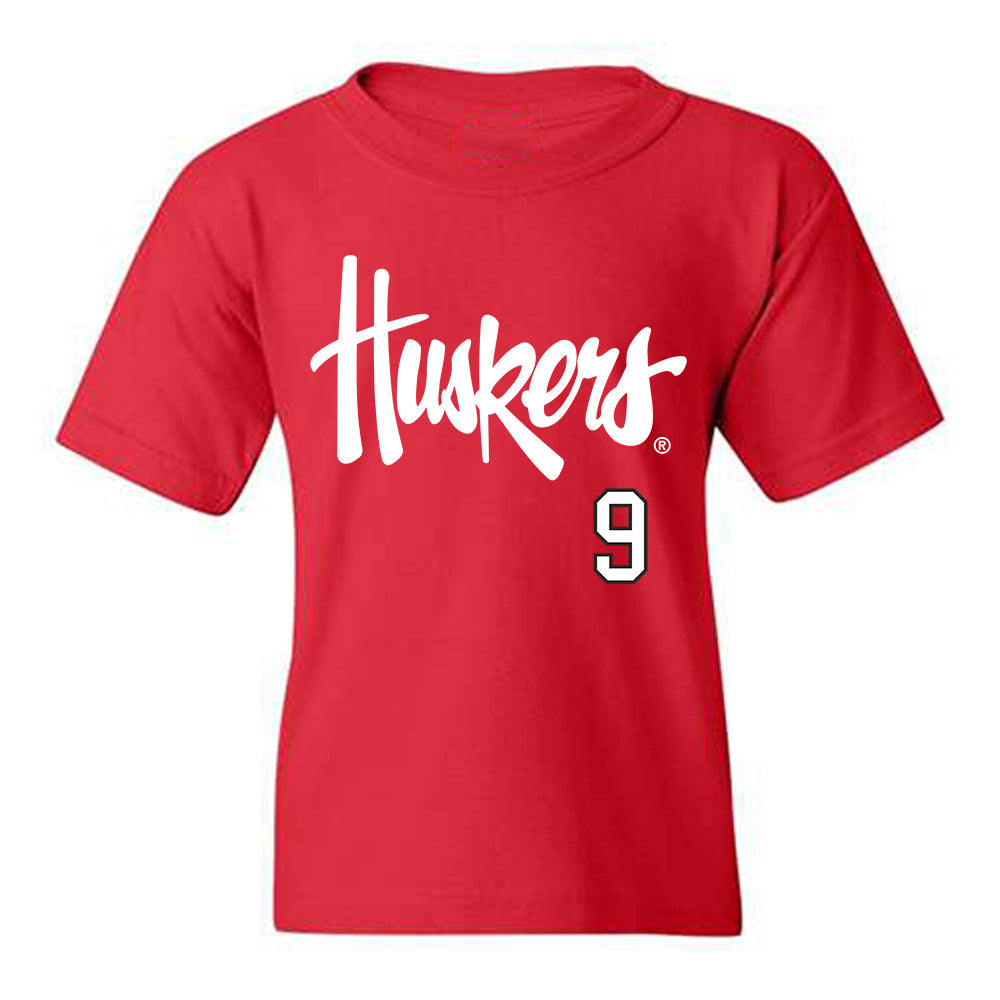 Nebraska - NCAA Softball : Hannah Camenzind - Sports Shersey Youth T-Shirt-0