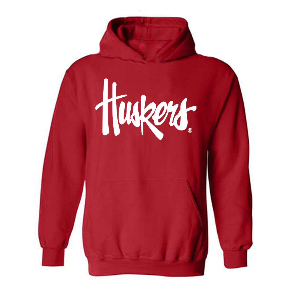 Nebraska - NCAA Softball : Cali Bentz - Sports Shersey Hooded Sweatshirt-0