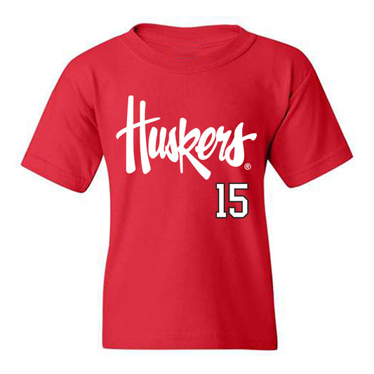 Nebraska - NCAA Softball : Kennadi Williams - Sports Shersey Youth T-Shirt-0