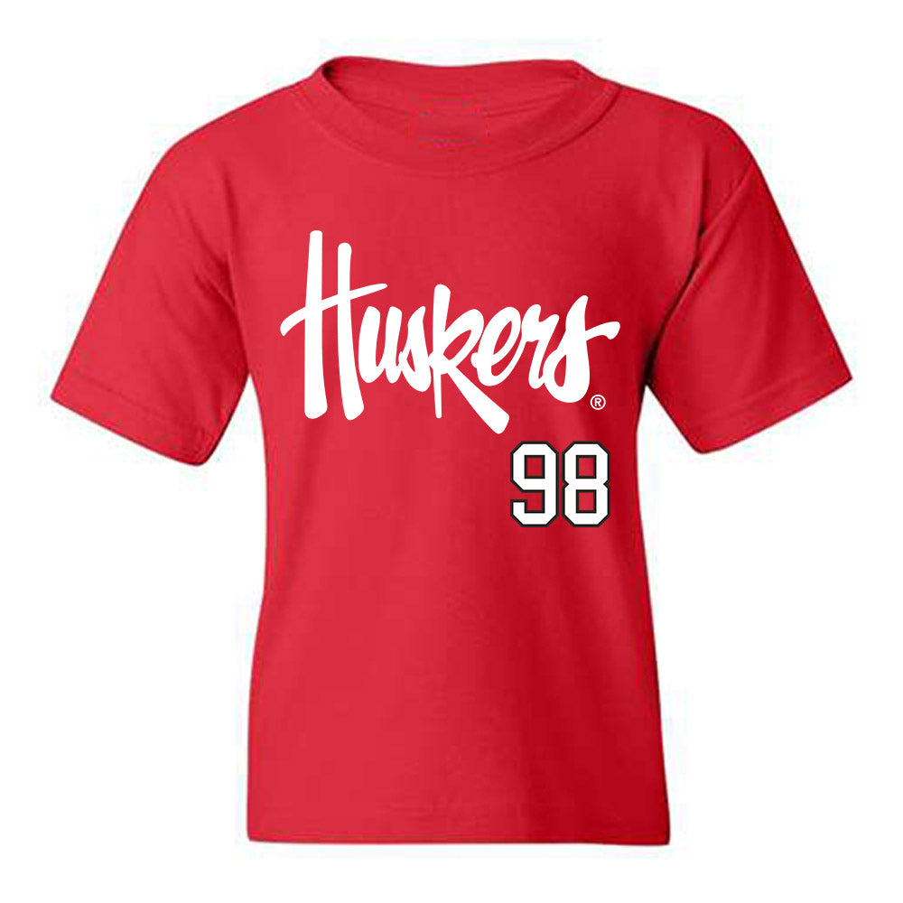 Nebraska - NCAA Softball : Jordyn Frahm - Sports Shersey Youth T-Shirt-0