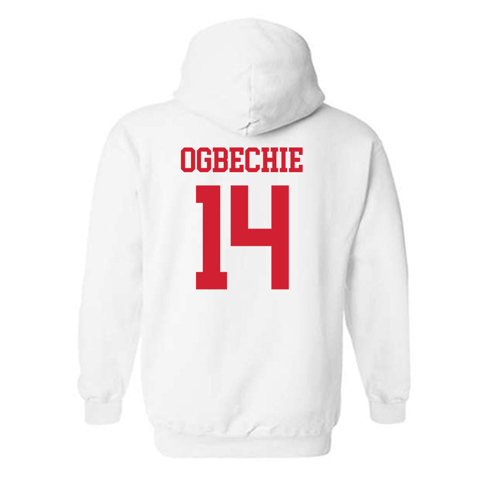 Nebraska - NCAA Women's Volleyball : Manaia Ogbechie - Generic Shersey Hooded Sweatshirt-1