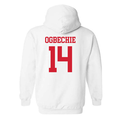 Nebraska - NCAA Women's Volleyball : Manaia Ogbechie - Generic Shersey Hooded Sweatshirt-1