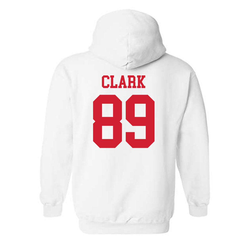 Nebraska - NCAA Football : Quinn Clark - Generic Shersey Hooded Sweatshirt-1