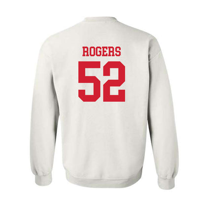 Nebraska - NCAA Football : Dylan Rogers - Generic Shersey Crewneck Sweatshirt-1