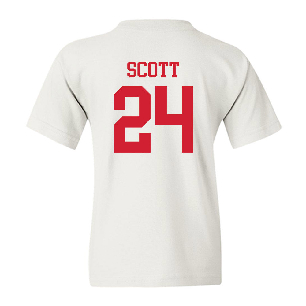 Nebraska - NCAA Football : Nalin Scott - Generic Shersey Youth T-Shirt-1