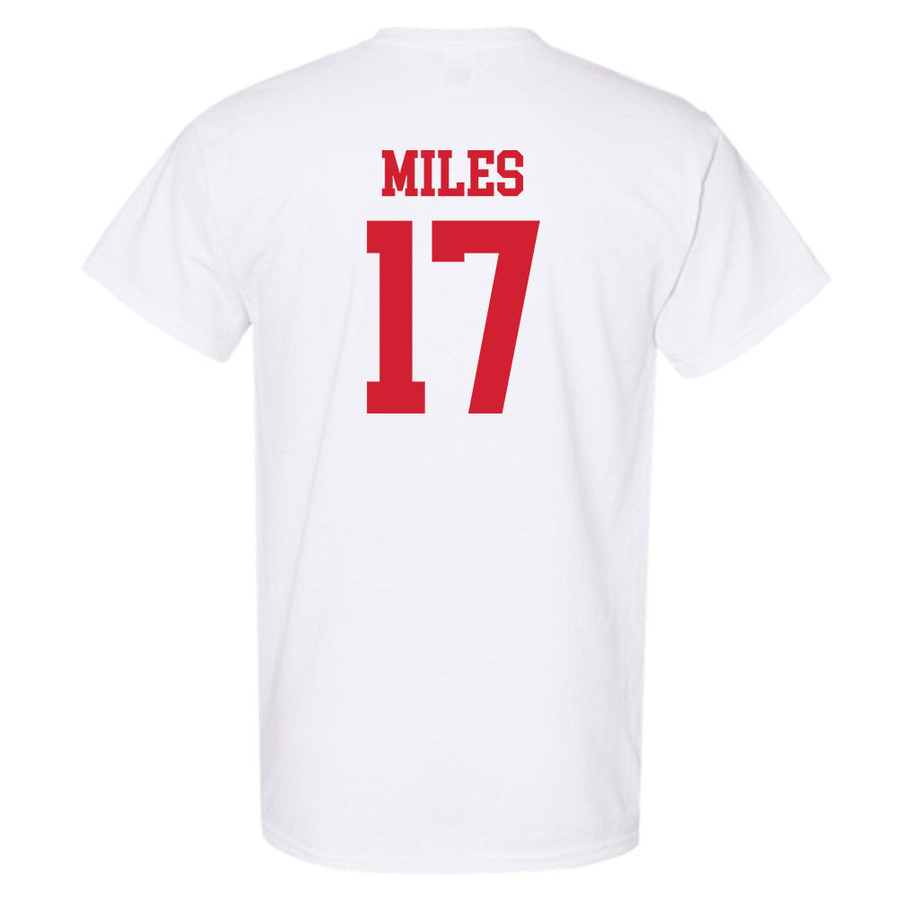 Nebraska - NCAA Women's Basketball : Ava Miles - Generic Shersey T-Shirt-1