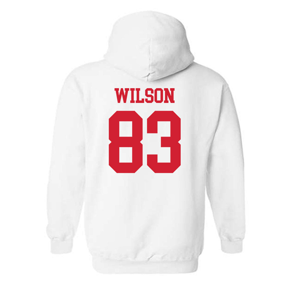 Nebraska - NCAA Football : Archie Wilson - Generic Shersey Hooded Sweatshirt-1