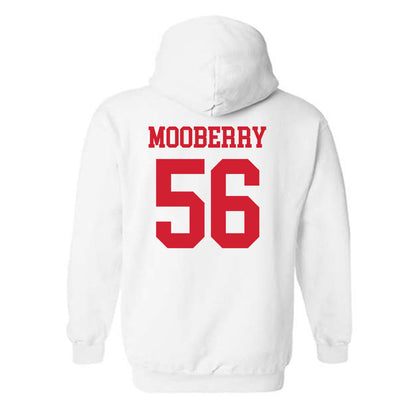 Nebraska - NCAA Football : Pierce Mooberry - Generic Shersey Hooded Sweatshirt-1