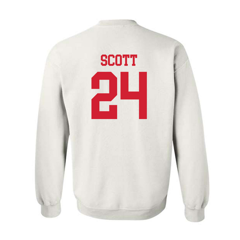 Nebraska - NCAA Football : Nalin Scott - Generic Shersey Crewneck Sweatshirt-1