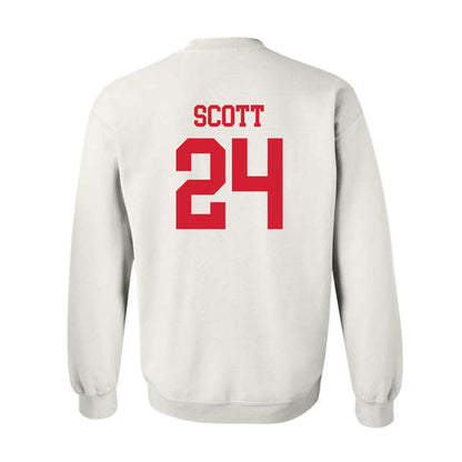 Nebraska - NCAA Football : Nalin Scott - Generic Shersey Crewneck Sweatshirt-1