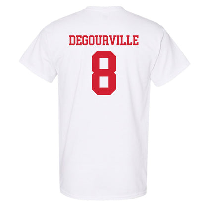 Nebraska - NCAA Men's Basketball : Taj Degourville - Generic Shersey T-Shirt-1