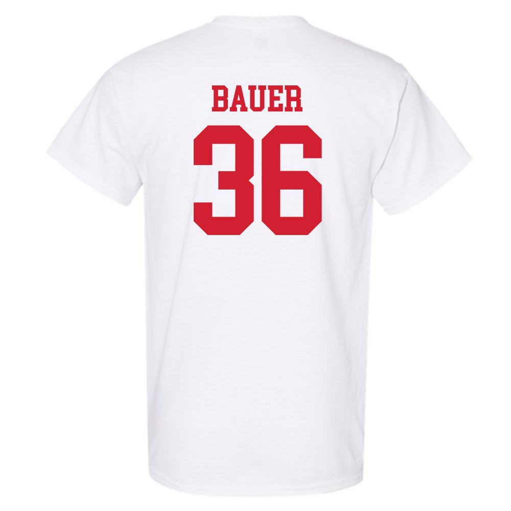 Nebraska - NCAA Football : Rowdy Bauer - Generic Shersey T-Shirt-1