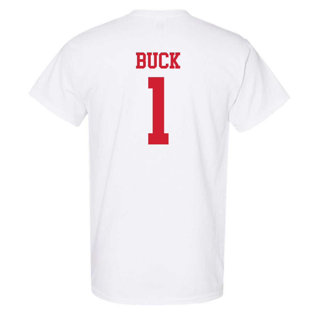 Nebraska - NCAA Baseball : Jett Buck - Generic Shersey T-Shirt-1