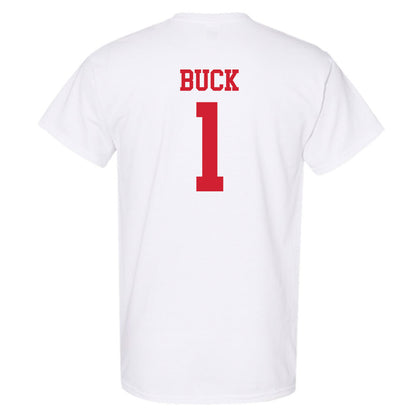 Nebraska - NCAA Baseball : Jett Buck - Generic Shersey T-Shirt-1