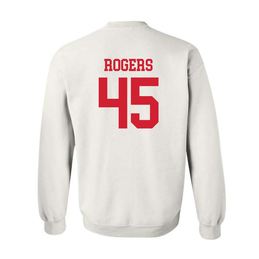 Nebraska - NCAA Football : Dylan Rogers - Generic Shersey Crewneck Sweatshirt-1