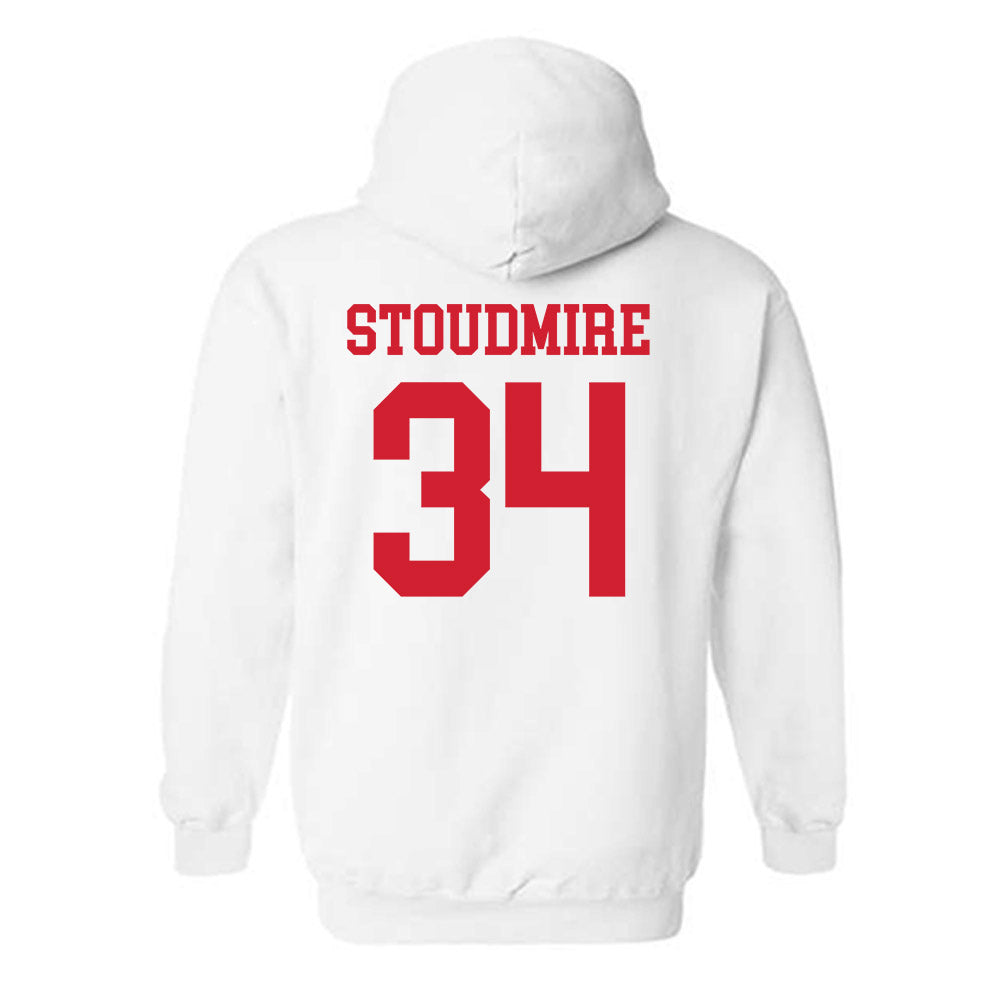 Nebraska - NCAA Football : Owen Stoudmire - Generic Shersey Hooded Sweatshirt-1