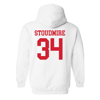 Nebraska - NCAA Football : Owen Stoudmire - Generic Shersey Hooded Sweatshirt-1