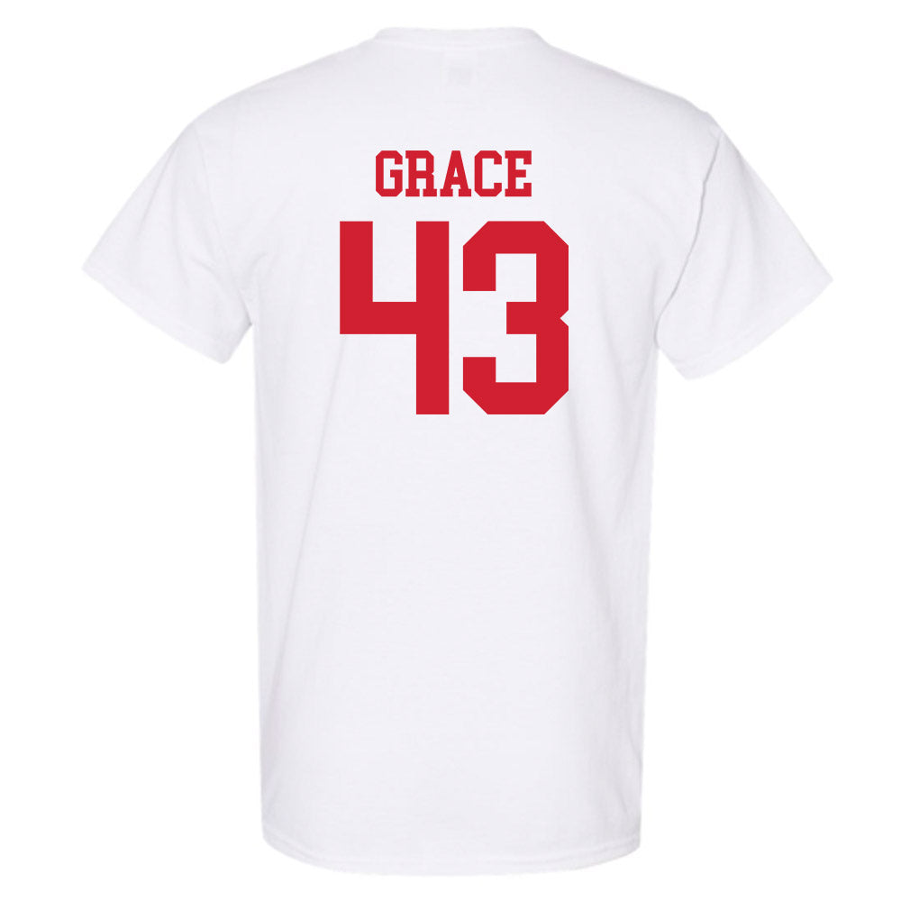 Nebraska - NCAA Baseball : Cooper Grace - Generic Shersey T-Shirt-1