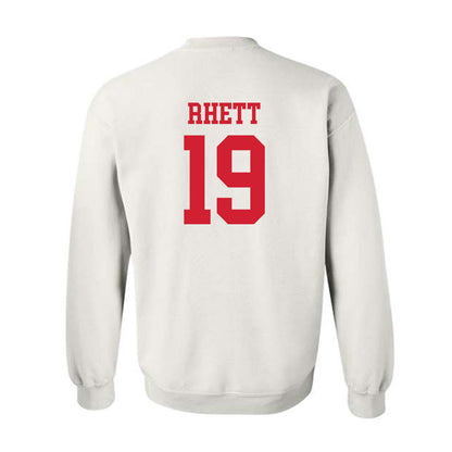 Nebraska - NCAA Football : Justyn Rhett - Generic Shersey Crewneck Sweatshirt-1