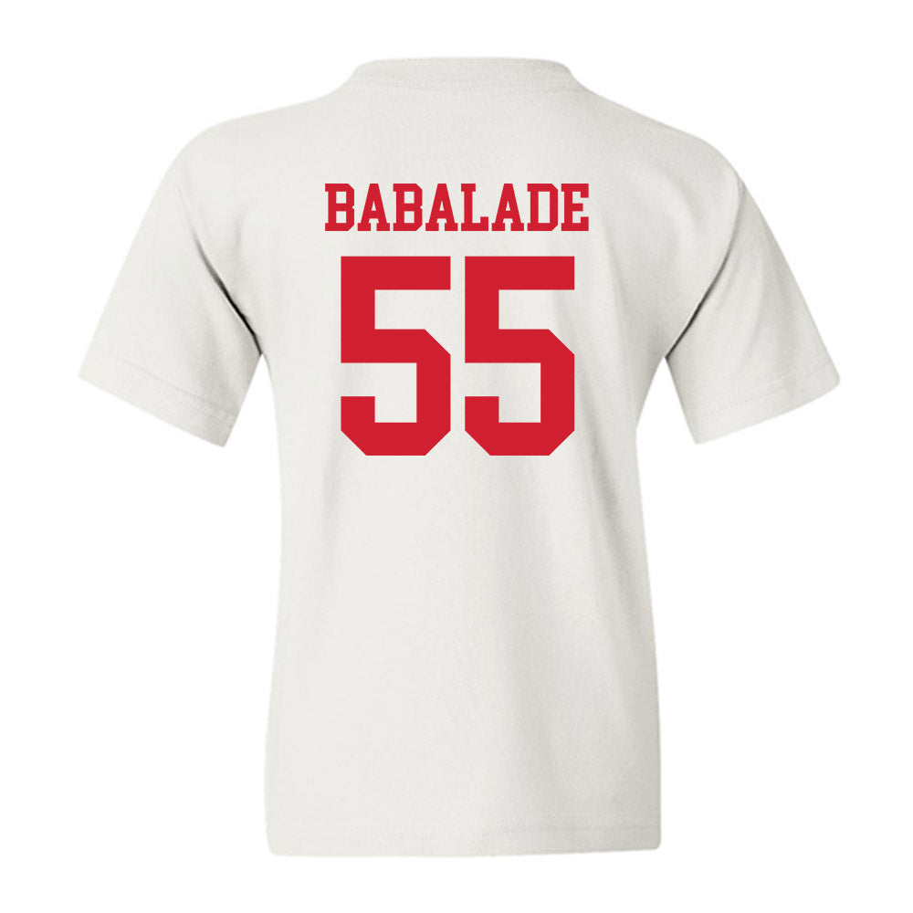 Nebraska - NCAA Football : Tree Babalade - Generic Shersey Youth T-Shirt-1