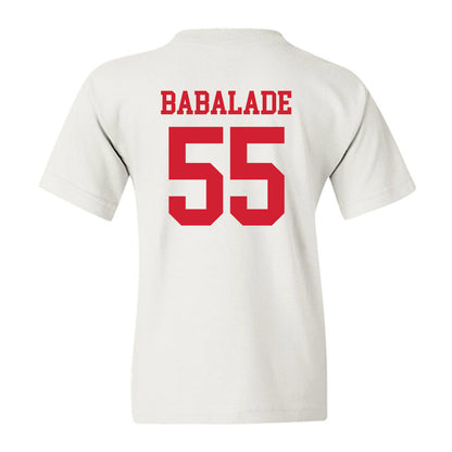 Nebraska - NCAA Football : Tree Babalade - Generic Shersey Youth T-Shirt-1