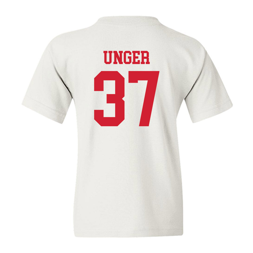 Nebraska - NCAA Baseball : J'Shawn Unger - Generic Shersey Youth T-Shirt-1