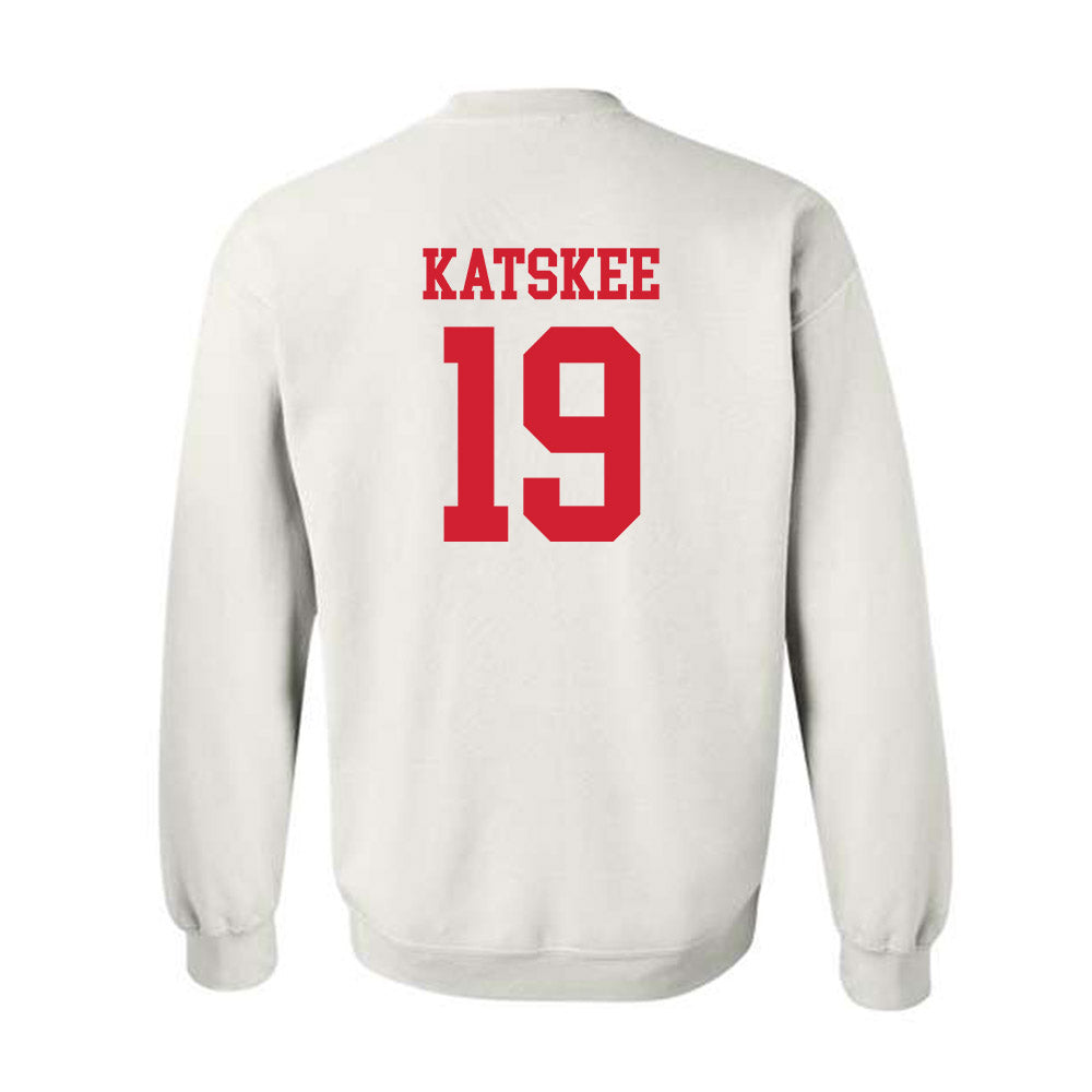 Nebraska - NCAA Baseball : Cooper Katskee - Generic Shersey Crewneck Sweatshirt-1