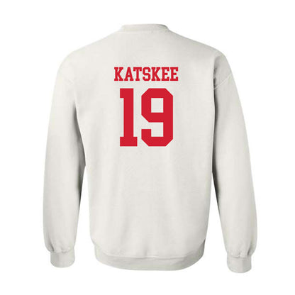 Nebraska - NCAA Baseball : Cooper Katskee - Generic Shersey Crewneck Sweatshirt-1