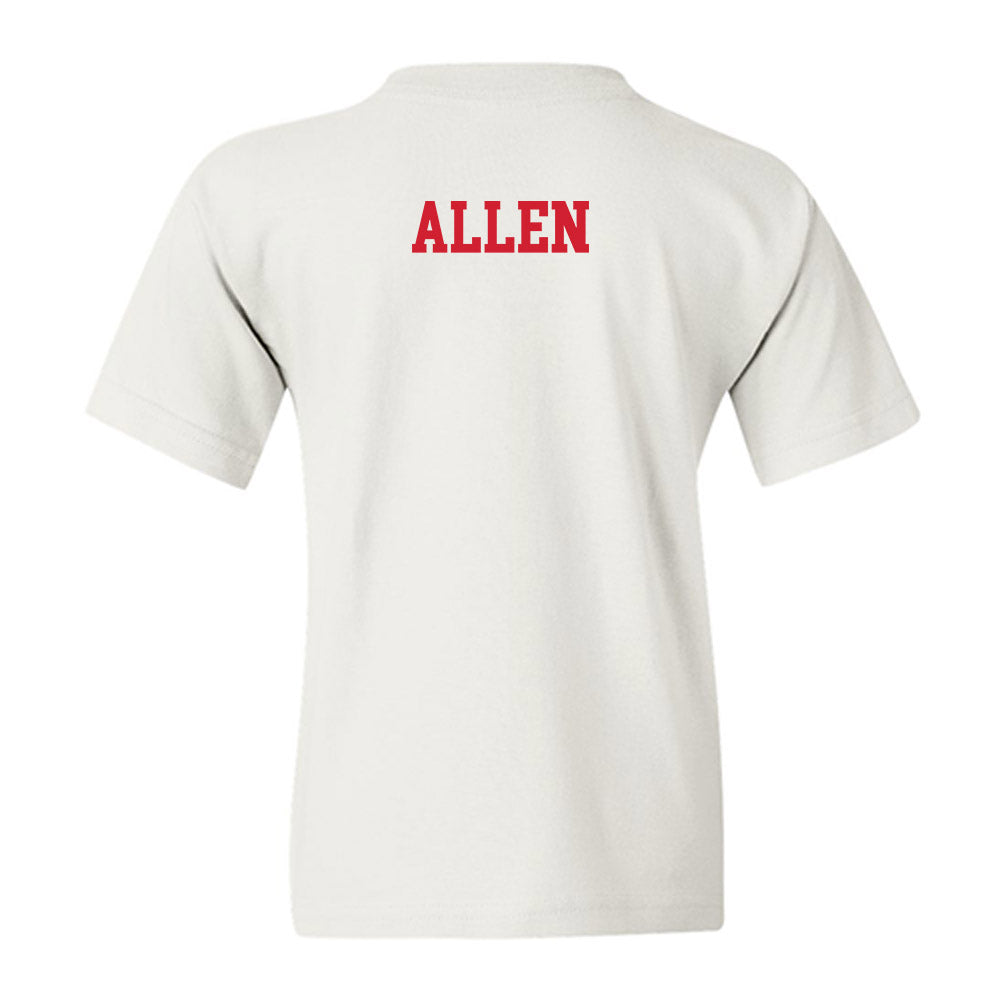 Nebraska - NCAA Men's Track & Field : Jacorric Allen - Generic Shersey Youth T-Shirt-1
