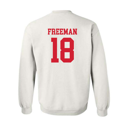 Nebraska - NCAA Baseball : Preston Freeman Freeman - Generic Shersey Crewneck Sweatshirt-1