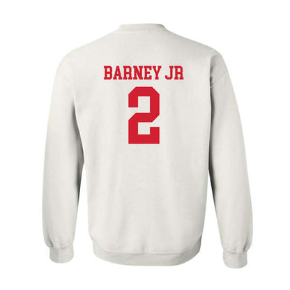 Nebraska - NCAA Football : Jacory Barney Jr - Generic Shersey Crewneck Sweatshirt-1