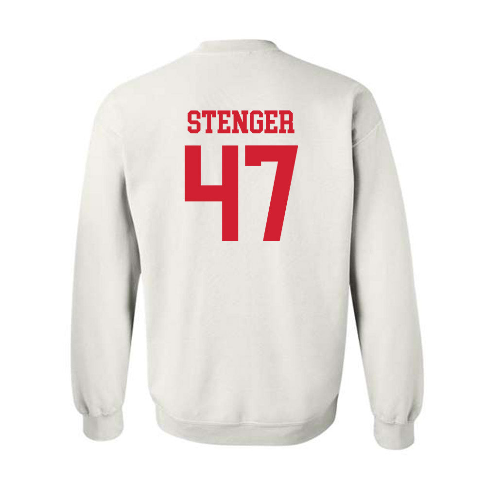 Nebraska - NCAA Football : Gage Stenger - Generic Shersey Crewneck Sweatshirt-1