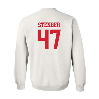 Nebraska - NCAA Football : Gage Stenger - Generic Shersey Crewneck Sweatshirt-1