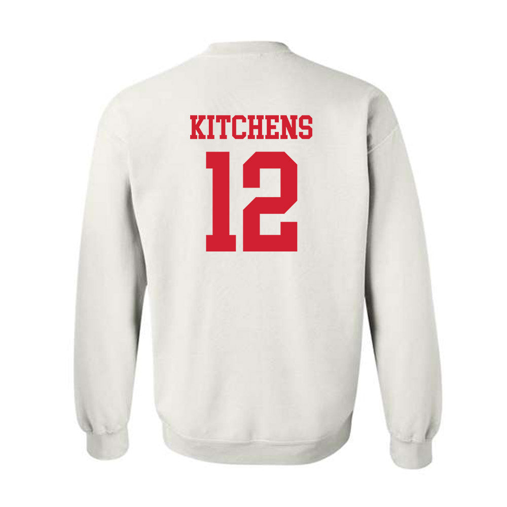 Nebraska - NCAA Baseball : Cole Kitchens - Generic Shersey Crewneck Sweatshirt-1