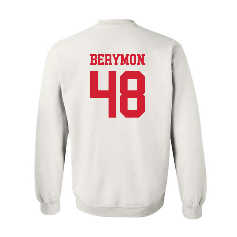 Nebraska - NCAA Football : Dylan Berymon - Generic Shersey Crewneck Sweatshirt-1