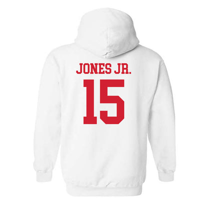 Nebraska - NCAA Football : Anthony Jones Jr. - Generic Shersey Hooded Sweatshirt-1