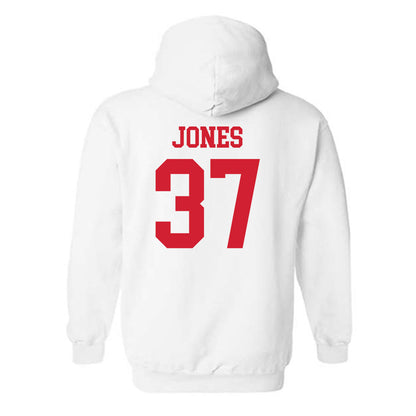 Nebraska - NCAA Football : Donovan Jones - Generic Shersey Hooded Sweatshirt-1