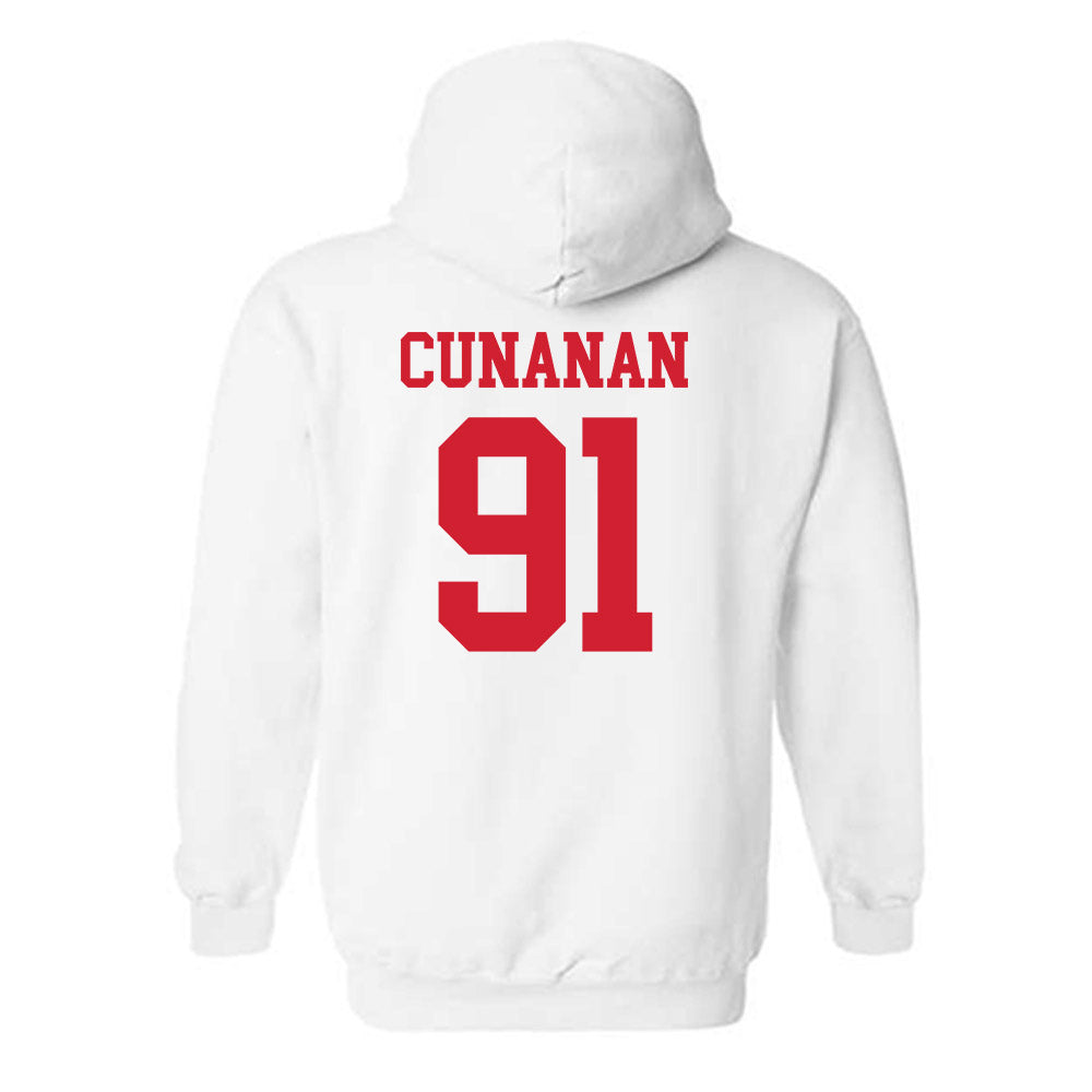 Nebraska - NCAA Football : Kyle Cunanan - Generic Shersey Hooded Sweatshirt-1