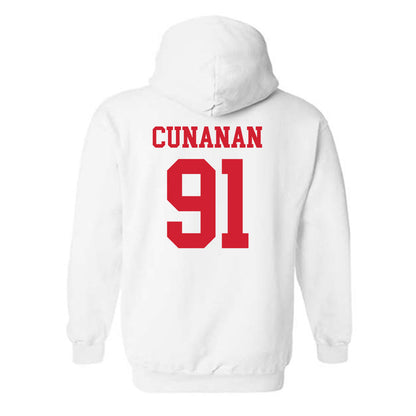 Nebraska - NCAA Football : Kyle Cunanan - Generic Shersey Hooded Sweatshirt-1