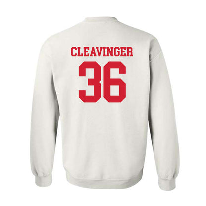 Nebraska - NCAA Baseball : Grant Cleavinger - Generic Shersey Crewneck Sweatshirt-1