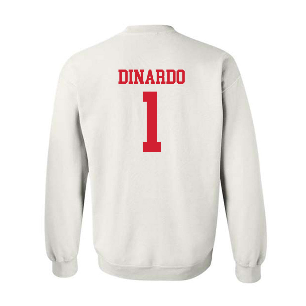 Nebraska - NCAA Softball : Olivia DiNardo - Generic Shersey Crewneck Sweatshirt-1