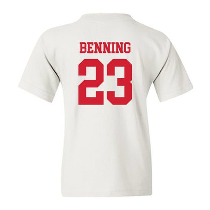 Nebraska - NCAA Football : Caleb Benning - Generic Shersey Youth T-Shirt-1
