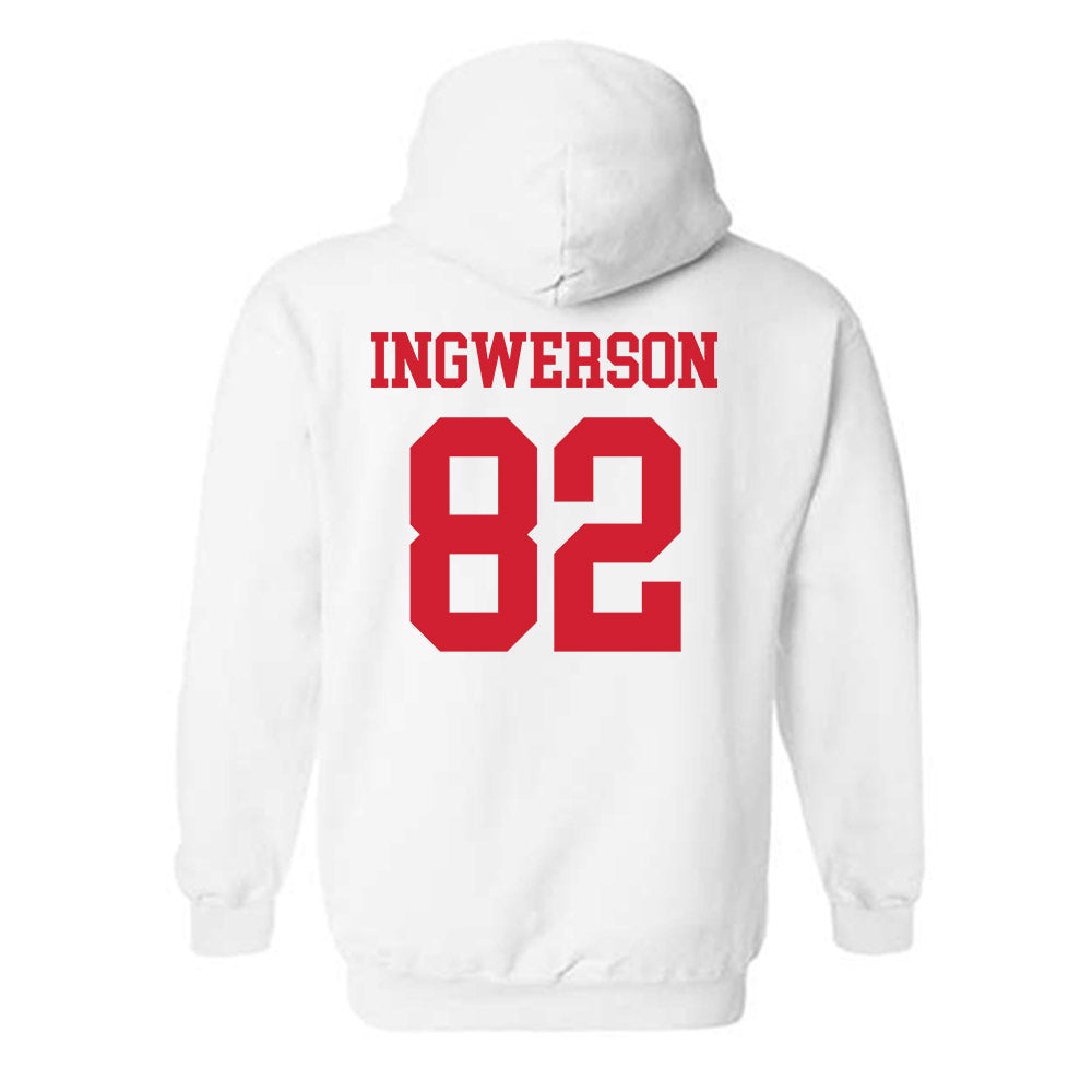 Nebraska - NCAA Football : Eric Ingwerson - Generic Shersey Hooded Sweatshirt-1