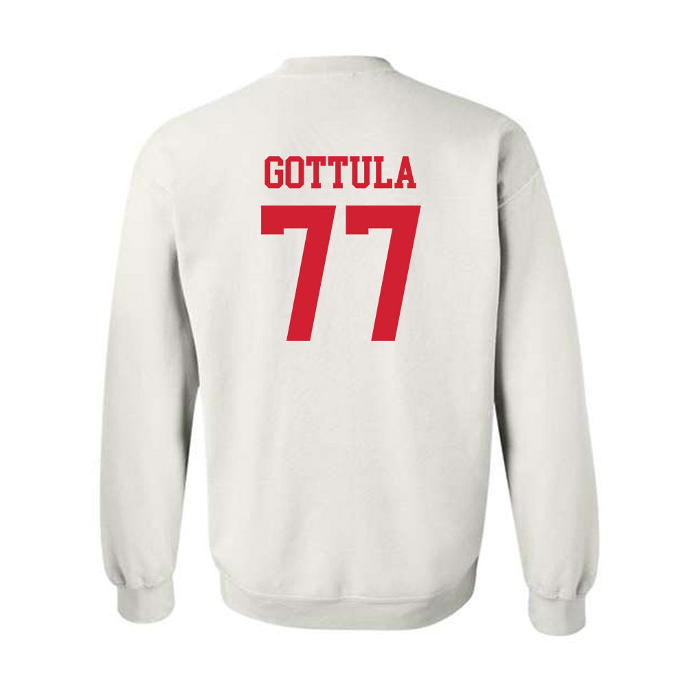 Nebraska - NCAA Football : Gunnar Gottula - Generic Shersey Crewneck Sweatshirt-1