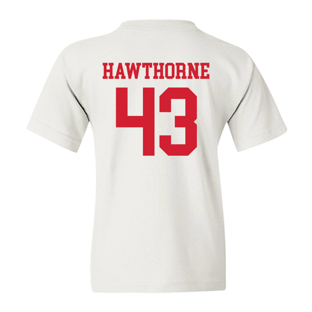 Nebraska - NCAA Football : Will Hawthorne - Generic Shersey Youth T-Shirt-1